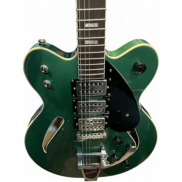 Used Gretsch Guitars G2627T Streamliner Cateye Centerblock Georgia Green Hollow Body Electric Guitar