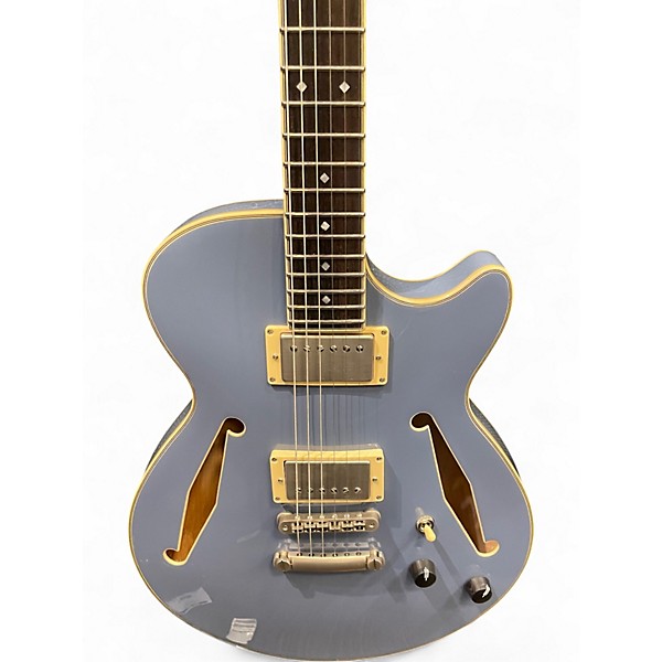 Used D'Angelico Excel SS Tour Slate Blue Hollow Body Electric Guitar