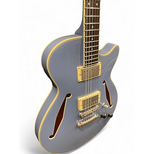 Used D'Angelico Excel SS Tour Slate Blue Hollow Body Electric Guitar
