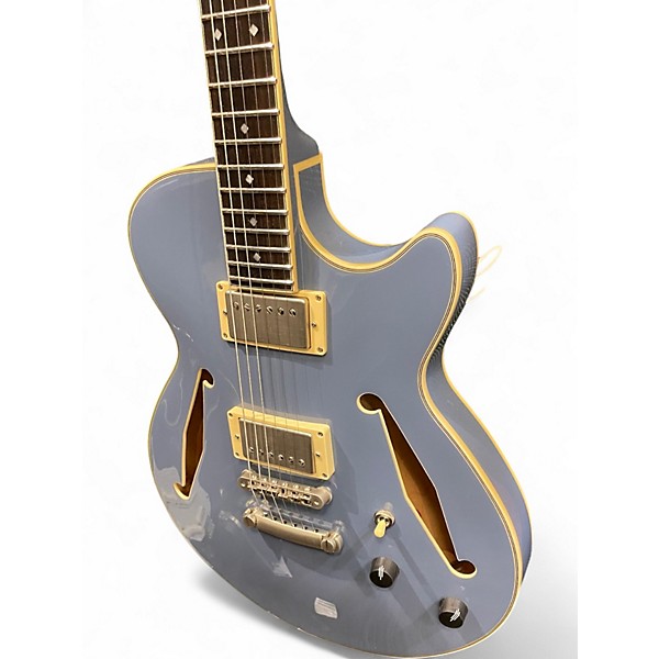 Used D'Angelico Excel SS Tour Slate Blue Hollow Body Electric Guitar