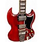 Used Epiphone Inspired By Gibson 1964 SG With Maestro Vibrola Cherry Solid Body Electric Guitar