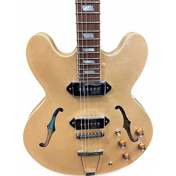 Used Epiphone Casino Natural Hollow Body Electric Guitar