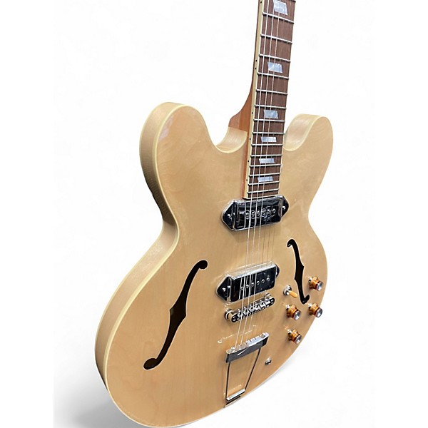 Used Epiphone Casino Natural Hollow Body Electric Guitar