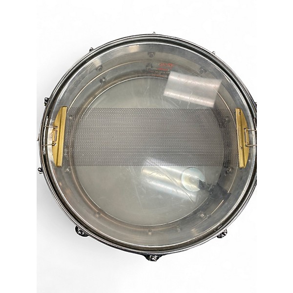 Used Ludwig 5X14 LM400 SUPRAPHONIC CHROME OVER ALUMINUM Drum
