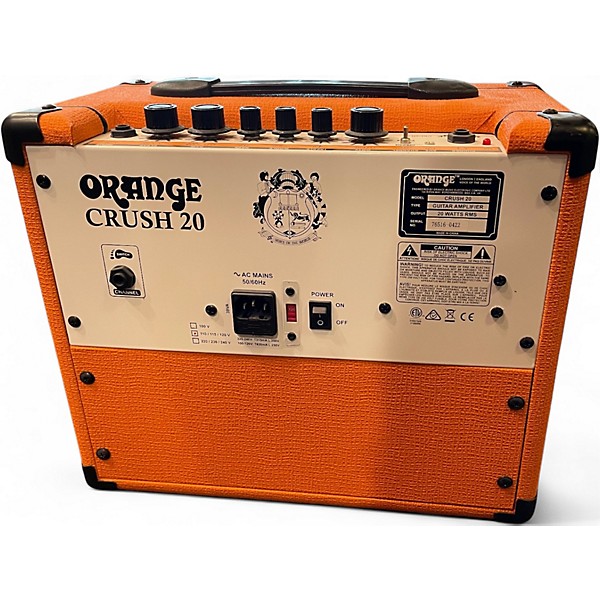 Used Orange Amplifiers Crush 20 20W 1x8 Guitar Combo Amp