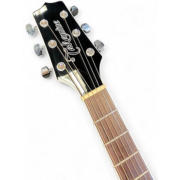 Used Takamine GD34CE Black Acoustic Electric Guitar