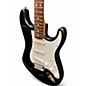 Used Fender 1995 Fender Standard Stratocaster Black Solid Body Electric Guitar