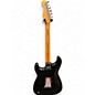 Used Fender 1995 Fender Standard Stratocaster Black Solid Body Electric Guitar