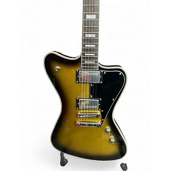 Used Firefly ELITE BK GREEN BURST Solid Body Electric Guitar