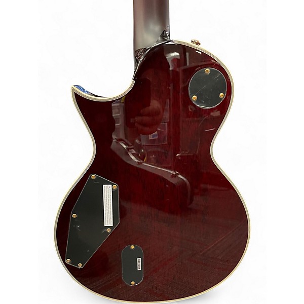 Used ESP LTD EC1000T CTM Black Cherry Solid Body Electric Guitar