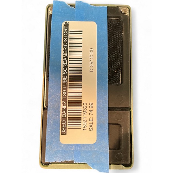 Used Ibanez TS9 Tube Screamer Distortion Effect Pedal