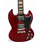 Used Epiphone SG Cherry Solid Body Electric Guitar