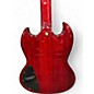 Used Epiphone SG Cherry Solid Body Electric Guitar
