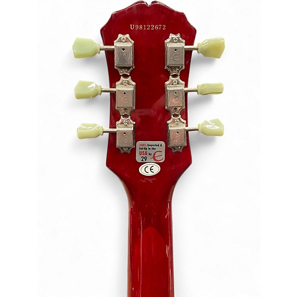 Used Epiphone SG Cherry Solid Body Electric Guitar