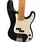 Used Squier II Precision Bass Black Electric Bass Guitar