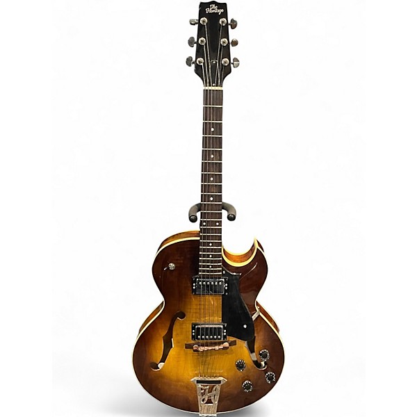 Used Heritage H575 TRANSPARENT BROWN Hollow Body Electric Guitar