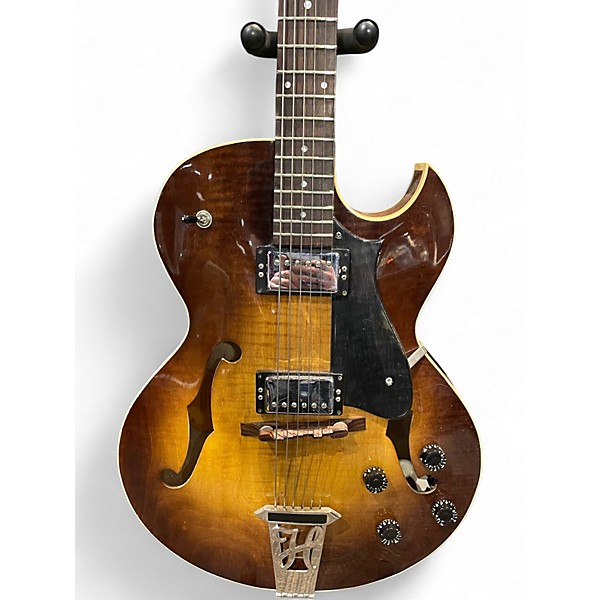 Used Heritage H575 TRANSPARENT BROWN Hollow Body Electric Guitar