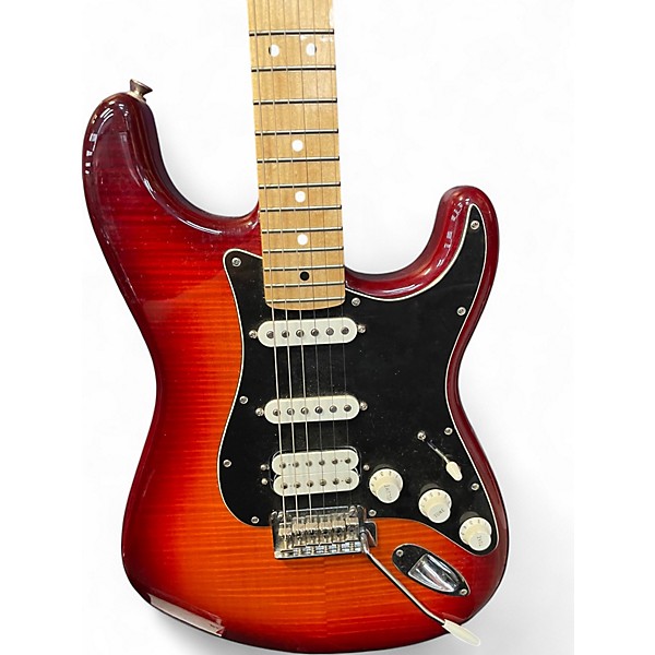 Used Fender Player Stratocaster HSS Sunburst Solid Body Electric Guitar