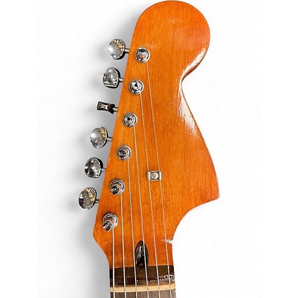 Used Squier Vintage Modified Jaguar Sunburst Solid Body Electric Guitar