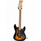 Used Squier Bullet Stratocaster HSS 2 Tone Sunburst Solid Body Electric Guitar thumbnail