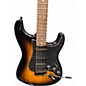 Used Squier Bullet Stratocaster HSS 2 Tone Sunburst Solid Body Electric Guitar