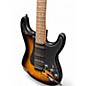 Used Squier Bullet Stratocaster HSS 2 Tone Sunburst Solid Body Electric Guitar