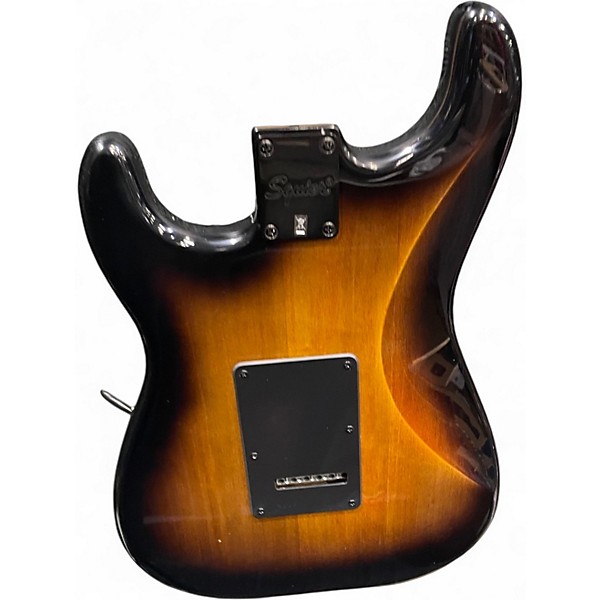 Used Squier Bullet Stratocaster HSS 2 Tone Sunburst Solid Body Electric Guitar