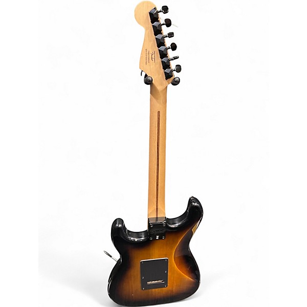 Used Squier Bullet Stratocaster HSS 2 Tone Sunburst Solid Body Electric Guitar