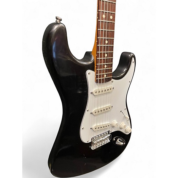 Used Squier Bullet Stratocaster Black Solid Body Electric Guitar