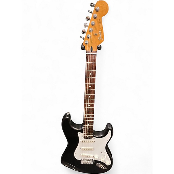 Used Squier Bullet Stratocaster Black Solid Body Electric Guitar