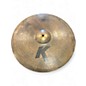 Used Zildjian 20in K Custom Dry Ride Cymbal thumbnail