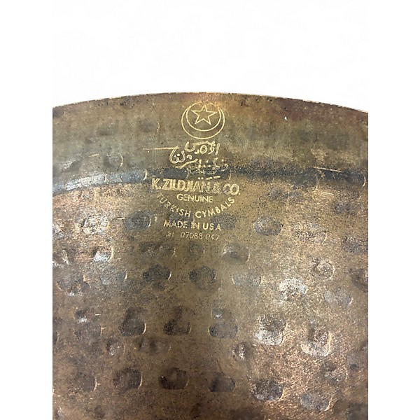 Used Zildjian 20in K Custom Dry Ride Cymbal