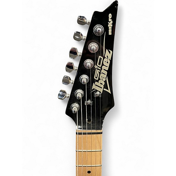 Used Ibanez Gio Mikro Black Solid Body Electric Guitar