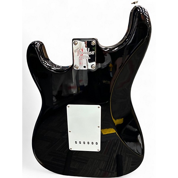 Used Fender Artist Series Eric Clapton Stratocaster Black Solid Body Electric Guitar