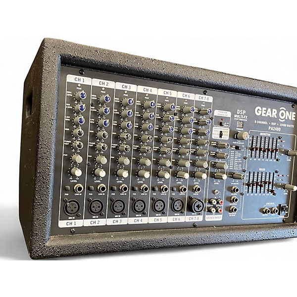 Used Gear One PA2400 Powered Mixer