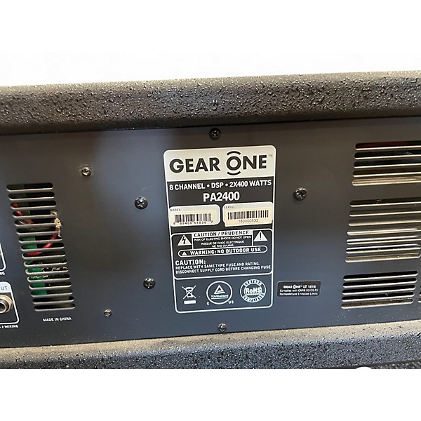 Used Gear One PA2400 Powered Mixer