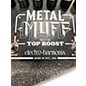 Used Electro-Harmonix Metal Muff Distortion With Top Boost Effect Pedal