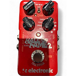 Used TC Electronic Hall Of Fame 2 Reverb Effect Pedal