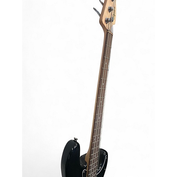 Used Squier Affinity Precision Jazz Bass Black Electric Bass Guitar