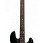 Used Squier Affinity Precision Jazz Bass Black Electric Bass Guitar