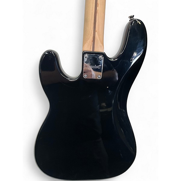 Used Squier Affinity Precision Jazz Bass Black Electric Bass Guitar