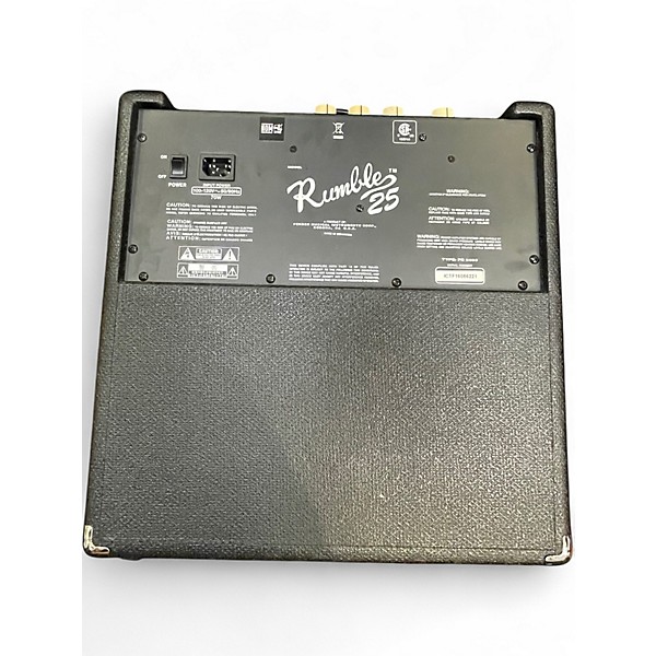 Used Fender Rumble 25 25W 1x8 Bass Combo Amp