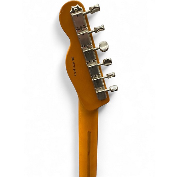 Used Fender Deluxe Nashville Telecaster Candy Apple Red Solid Body Electric Guitar