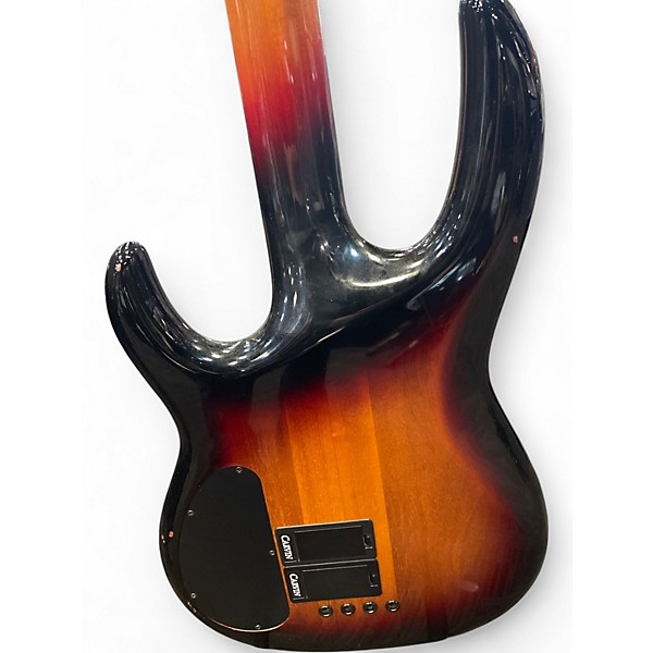 Used Carvin B5 Sunburst Electric Bass Guitar