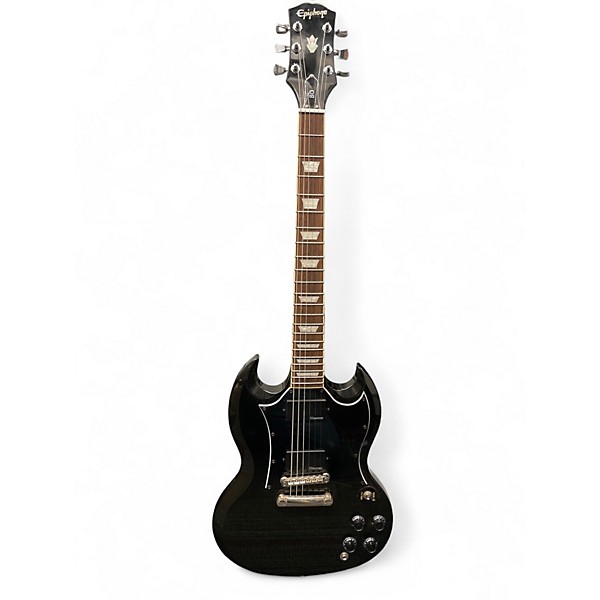 Used Epiphone SG Black Solid Body Electric Guitar