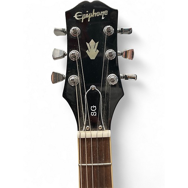 Used Epiphone SG Black Solid Body Electric Guitar