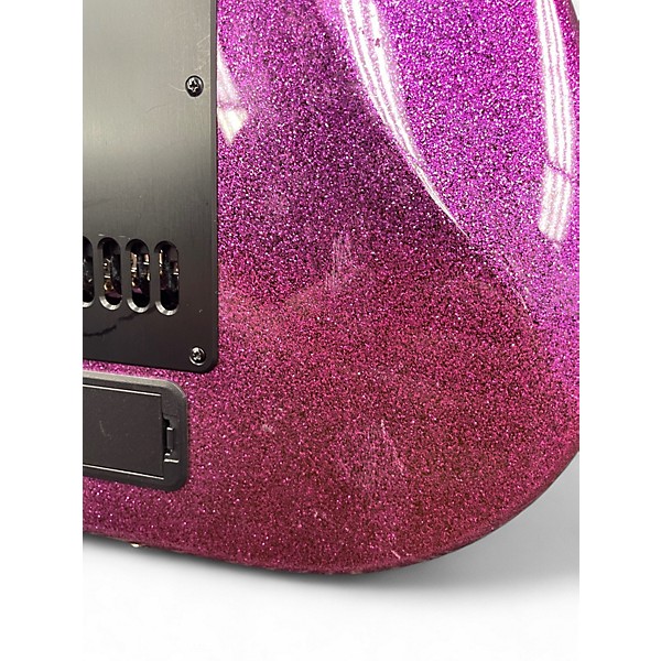 Used Schecter Guitar Research DANSKIMO-6 Purple Solid Body Electric Guitar