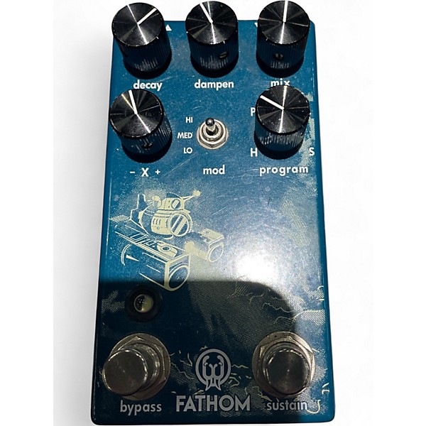 Used Walrus Audio Fathom Reverb Effect Pedal