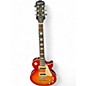 Used Epiphone Les Paul Traditional Pro Sunburst Solid Body Electric Guitar thumbnail