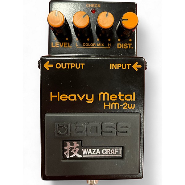 Used BOSS HM2W Heavy Metal Effect Pedal